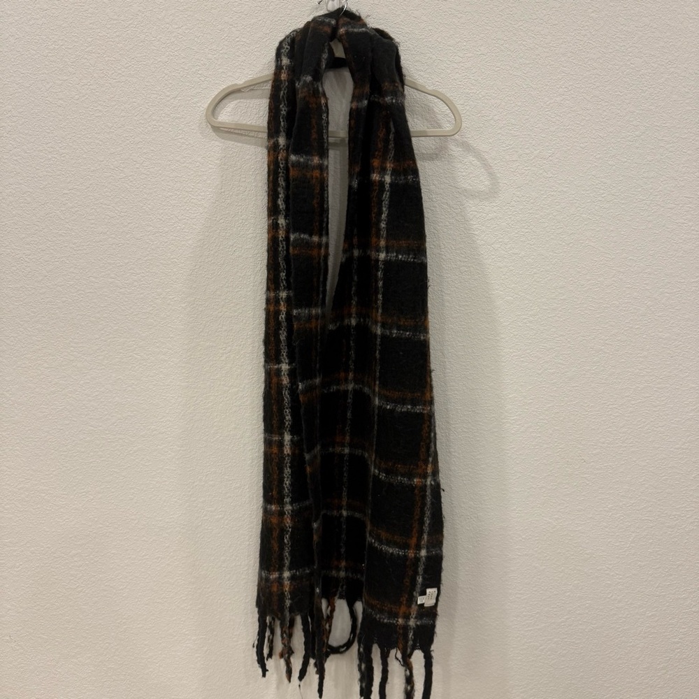 Target Black and Brown Plaid Scarf